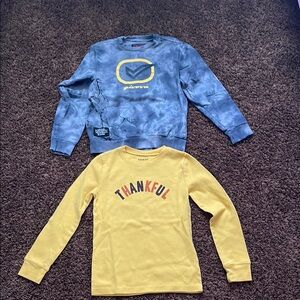 Thankful Yellow Kids Long Sleeve Shirt